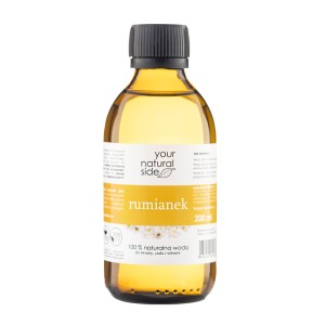 Woda Rumiankowa z Kwiatów Rumianu Szlachetnego Organic 200 ml nakrętka