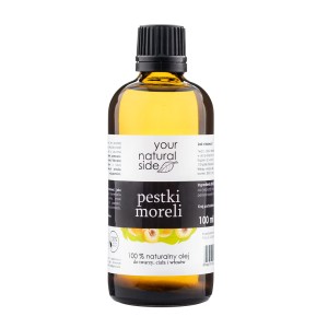 Pestki moreli Organic olej 100% 100 ml